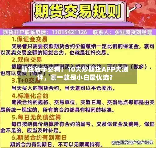 期货新手必看！10大炒期货APP大测评，哪一款是小白最优选？-第2张图片
