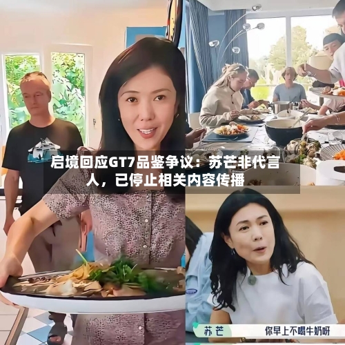 启境回应GT7品鉴争议：苏芒非代言人，已停止相关内容传播-第3张图片