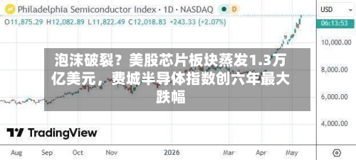 泡沫破裂？美股芯片板块蒸发1.3万亿美元，费城半导体指数创六年最大跌幅-第2张图片