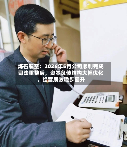 炼石航空：2026年5月公司顺利完成司法重整后，资本负债结构大幅优化，经营质效稳步回升-第3张图片