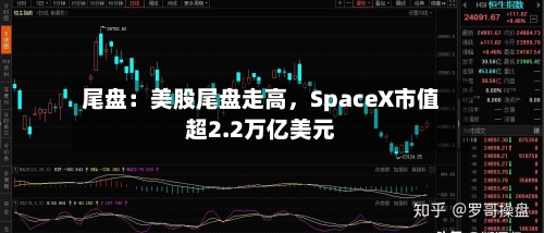 尾盘：美股尾盘走高	，SpaceX市值超2.2万亿美元-第2张图片