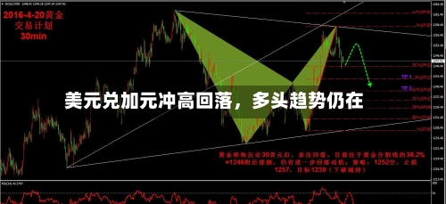 美元兑加元冲高回落，多头趋势仍在-第3张图片