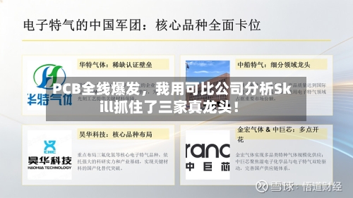 PCB全线爆发，我用可比公司分析Skill抓住了三家真龙头！-第2张图片