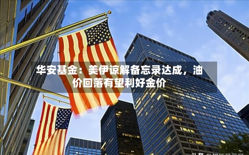 华安基金：美伊谅解备忘录达成，油价回落有望利好金价-第2张图片