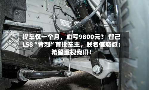 提车仅一个月	，血亏9800元？ 智己LS8“背刺”首批车主，联名信怒怼：希望重视我们！-第2张图片