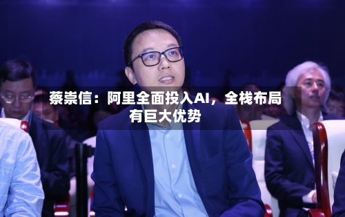 蔡崇信：阿里全面投入AI，全栈布局有巨大优势-第2张图片