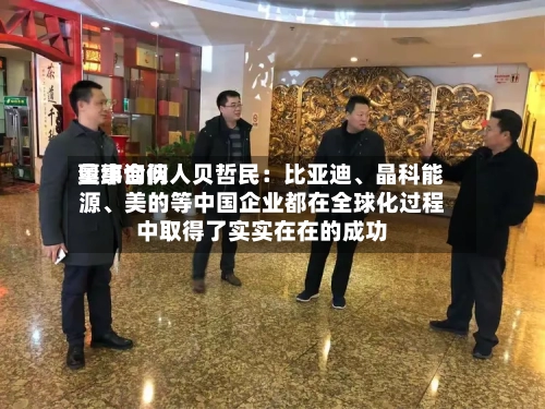 奥纬询问董事合伙人贝哲民：比亚迪	、晶科能源、美的等中国企业都在全球化过程中取得了实实在在的成功-第2张图片