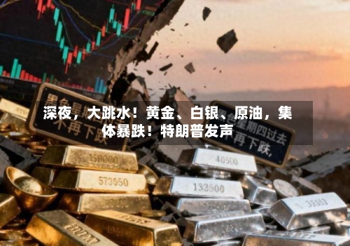 深夜，大跳水！黄金、白银	、原油，集体暴跌！特朗普发声-第2张图片