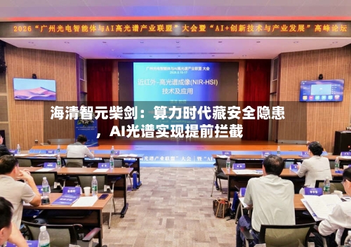 海清智元柴剑：算力时代藏安全隐患	，AI光谱实现提前拦截-第2张图片