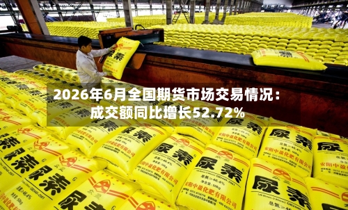 2026年6月全国期货市场交易情况:成交额同比增长52.72%-第1张图片