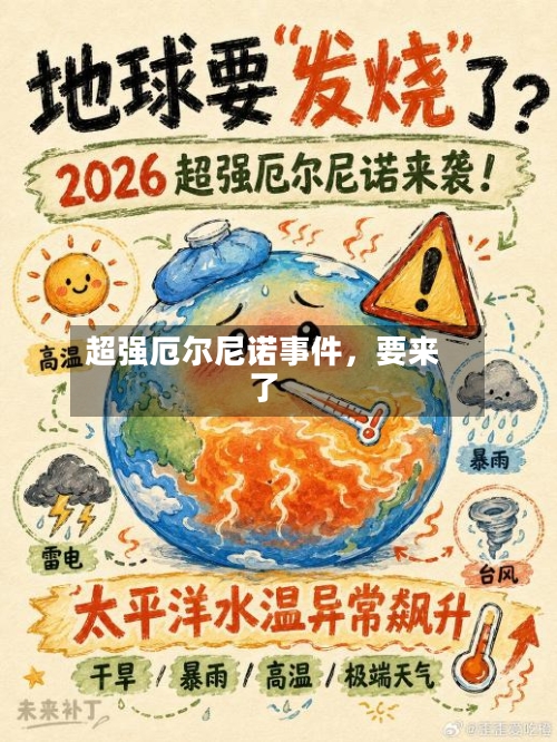 超强厄尔尼诺事件	，要来了-第1张图片