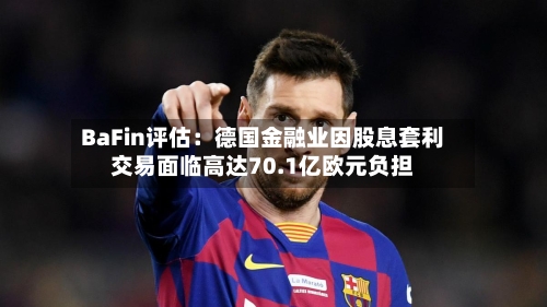BaFin评估：德国金融业因股息套利交易面临高达70.1亿欧元负担-第2张图片