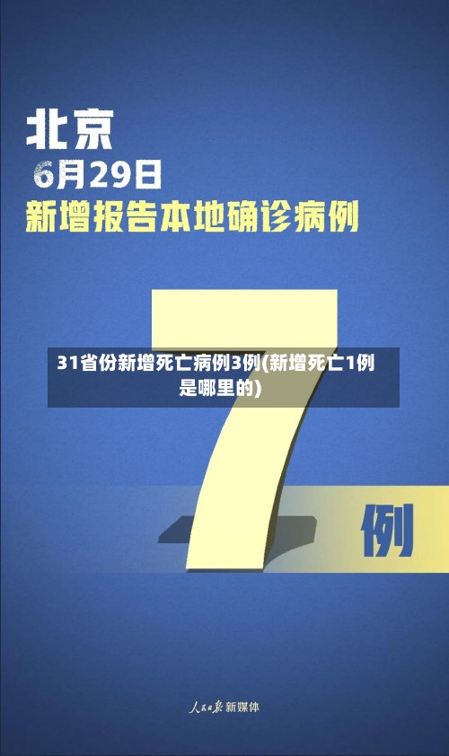 31省份新增死亡病例3例(新增死亡1例是哪里的)-第2张图片