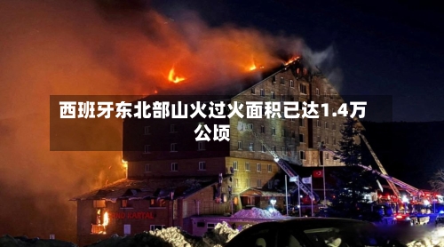 西班牙东北部山火过火面积已达1.4万公顷-第2张图片