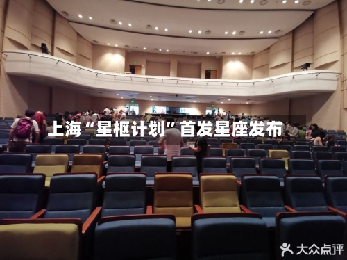 上海“星枢计划”首发星座发布-第2张图片