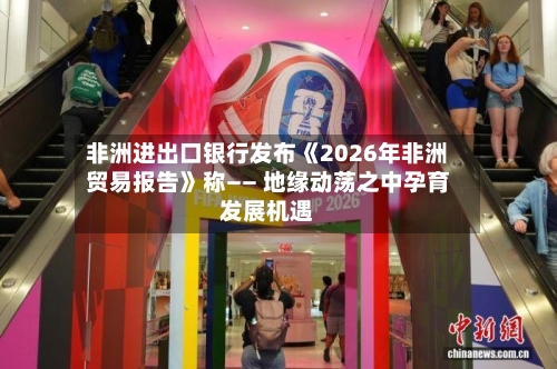 非洲进出口银行发布《2026年非洲贸易报告》称—— 地缘动荡之中孕育发展机遇
