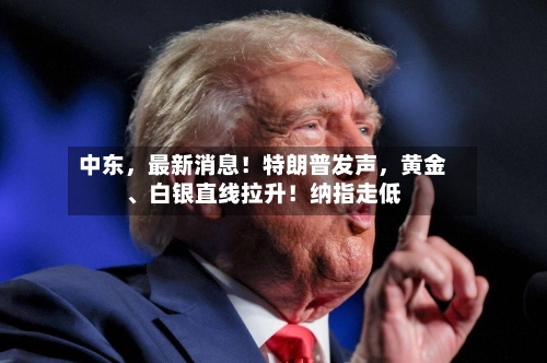 中东，最新消息！特朗普发声，黄金	、白银直线拉升！纳指走低-第2张图片