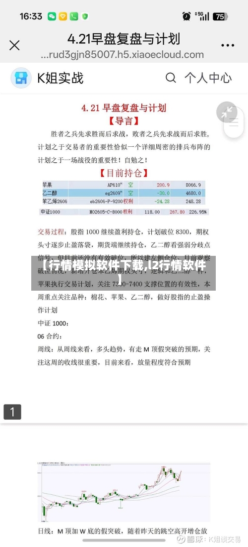 【行情模拟软件下载,l2行情软件】