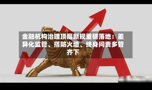 金融机构治理顶层新规重磅落地：差异化监管	、搭防火墙、终身问责多管齐下-第3张图片