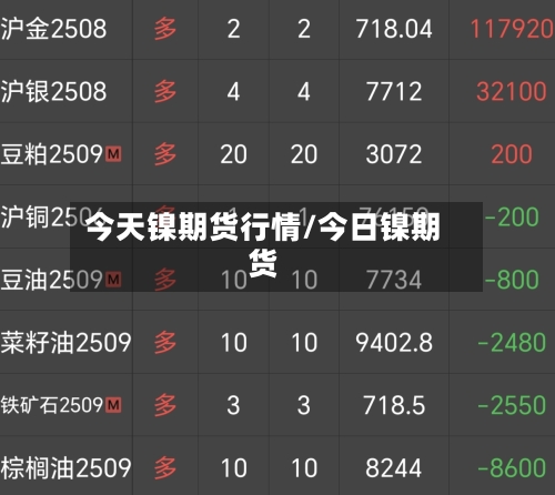 今天镍期货行情/今日镍期货-第3张图片
