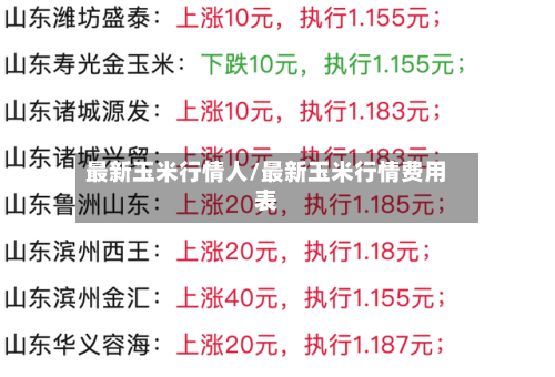 最新玉米行情人/最新玉米行情费用表-第2张图片