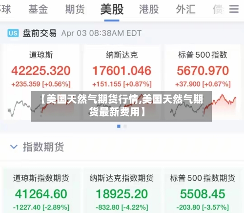 【美国天然气期货行情,美国天然气期货最新费用】