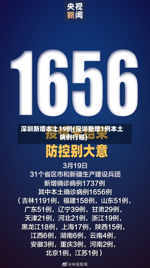深圳新增本土19例(深圳新增1例本土病例行程)