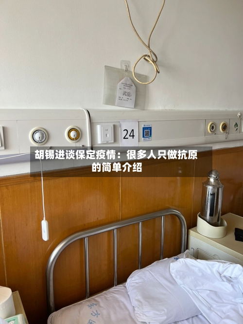 胡锡进谈保定疫情：很多人只做抗原的简单介绍