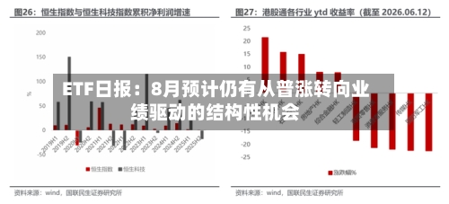 ETF日报：8月预计仍有从普涨转向业绩驱动的结构性机会