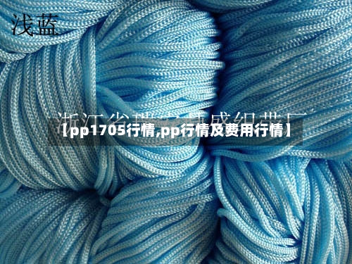 【pp1705行情,pp行情及费用行情】