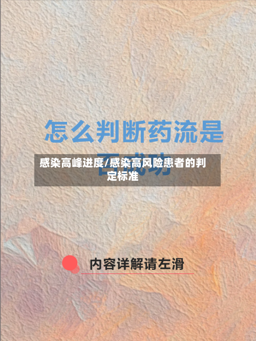 感染高峰进度/感染高风险患者的判定标准-第2张图片