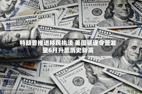 特朗普推进移民执法 美国驱逐令签发量6月升至历史新高-第2张图片