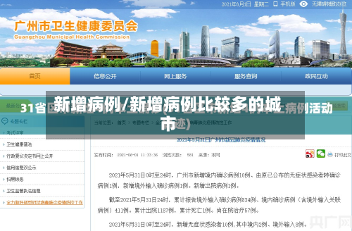新增病例/新增病例比较多的城市-第2张图片