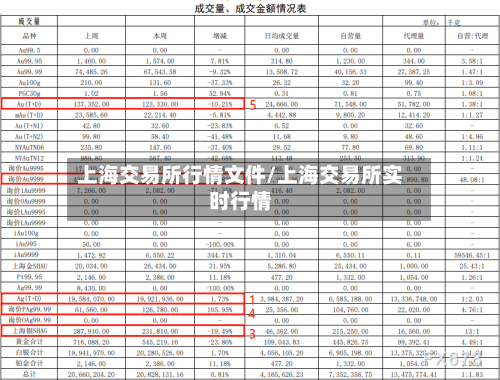 上海交易所行情文件/上海交易所实时行情