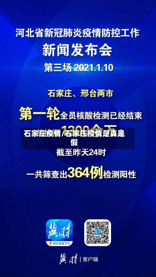 石家庄疫情/石家庄疫情是真是假